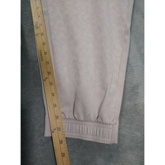 Athleta Pants Womens 22 Beige Brooklyn Textured Joggers Stretch Pull On Tapered - Picture 5 of 9